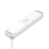  Зображення Фільтр живлення ProLogix Premium (PR-SC4408W) 4 розетки, 4 USB, 2 м, білий 