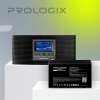  Зображення Комплект резервного живлення Prologix 1000 (PLP1000XL) + АКБ PL12-100, AGM 