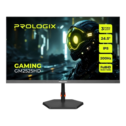  Зображення Монітор Prologix Gaming 24.5" GM2525HD IPS Black 200Hz 