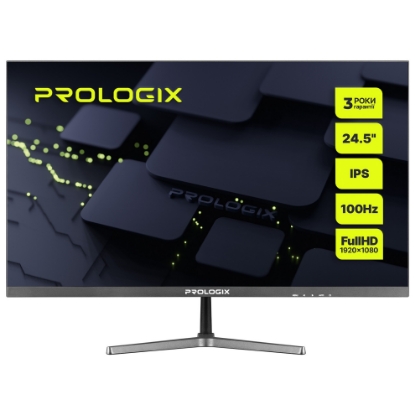  Зображення Монітор Prologix 24.5" P2525HF IPS Black 100Hz 