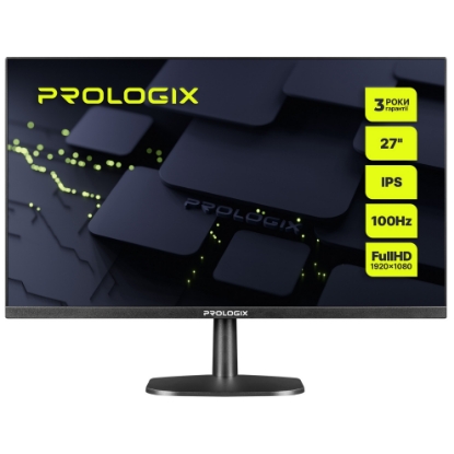  Зображення Монітор Prologix 27" P2725HF IPS Black 100Hz 