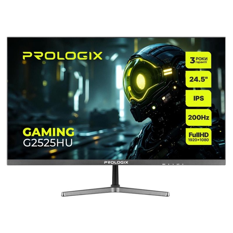  Зображення Монітор Prologix Gaming 24.5" G2525HU IPS Black 200Hz 