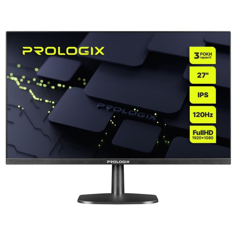  Зображення Монітор Prologix 27" P2725HV IPS Black 120Hz 