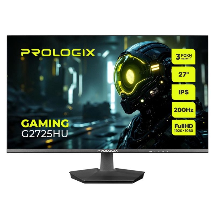  Зображення Монітор Prologix Gaming 27" G2725HU IPS Black 200Hz 