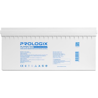  Зображення Акумуляторна батарея Prologix 25.6V 100AH 2560Wh (PLFP24-100) LiFePO4 