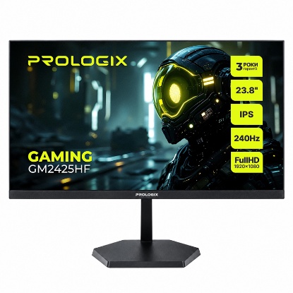 Зображення Монітор Prologix Gaming 23.8" GM2425HF IPS Black 240Hz 