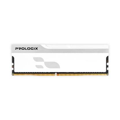  Зображення Модуль пам`ятi DDR4 16GB/3200 Prologix Onyx White (PRO16GB3200YW4) 