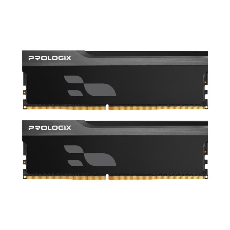  Зображення Модуль пам`ятi DDR4 2x8GB/3200 Prologix Onyx Black (PRO16GB3200YB4K) 