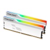  Зображення Модуль пам`ятi DDR4 2x8GB/3200 Prologix Onyx White RGB (PRO16GB3200YWR4K) 