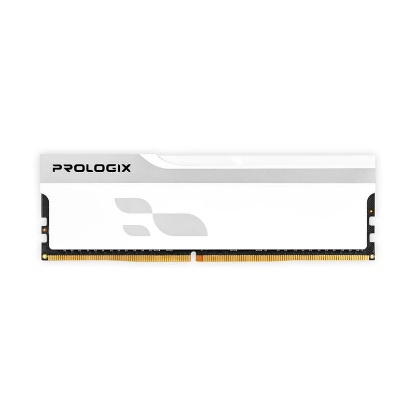  Зображення Модуль пам`ятi DDR5 16GB/5600 Prologix Onyx White (PRO16GB5600YW5) 