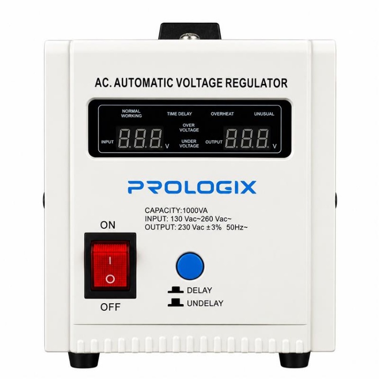  Зображення Стабілізатор Prologix 1000VA (PLSTAB-SER1000T) 